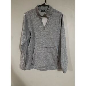 Urban Frontier Gray 1/4 Zip Pullover With Pockets Size Medium
